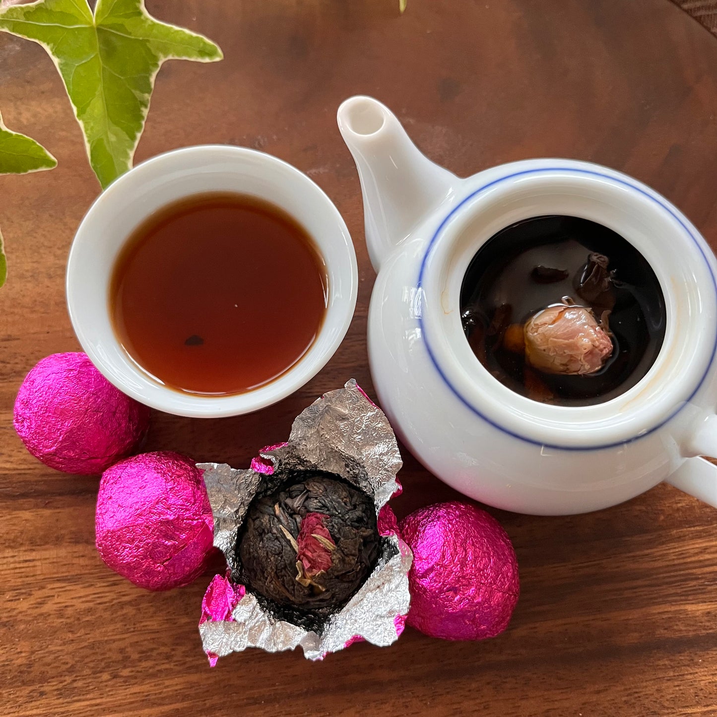 玫瑰普洱茶 ~ マイカイカとプーアル茶 40g