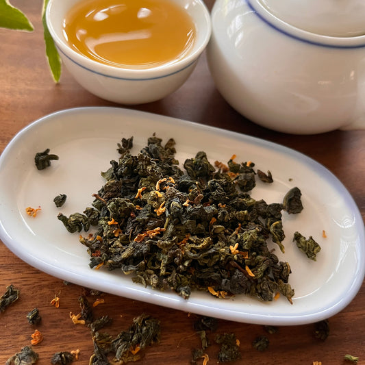 桂花烏龍茶 ~ キンモクセイのウーロン茶(鉄観音) 30g
