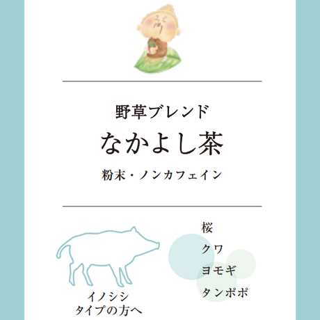 どうぶつ体質診断「なかよし茶!」14日分