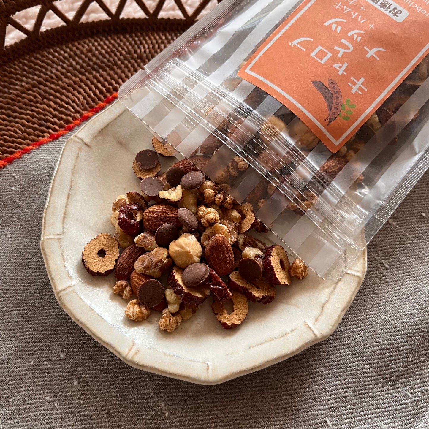 キャロブとナッツ