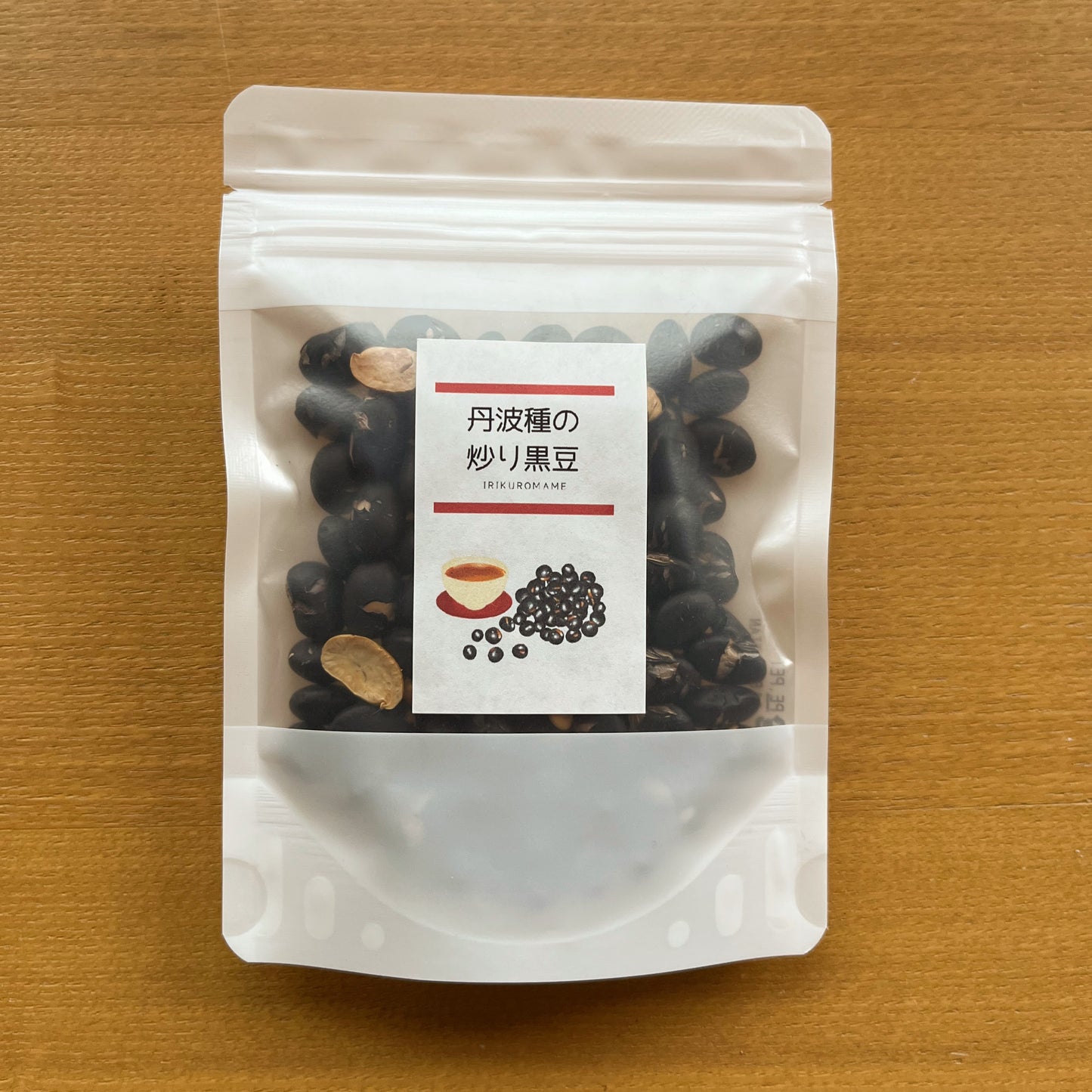 丹波種の炒り黒豆 50g